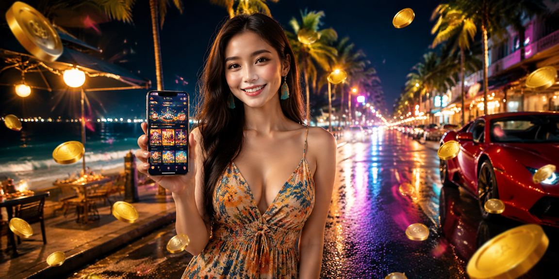 Người dùng đăng nhập tài khoản cá cược trực tuyến tại bãi biển Việt Nam