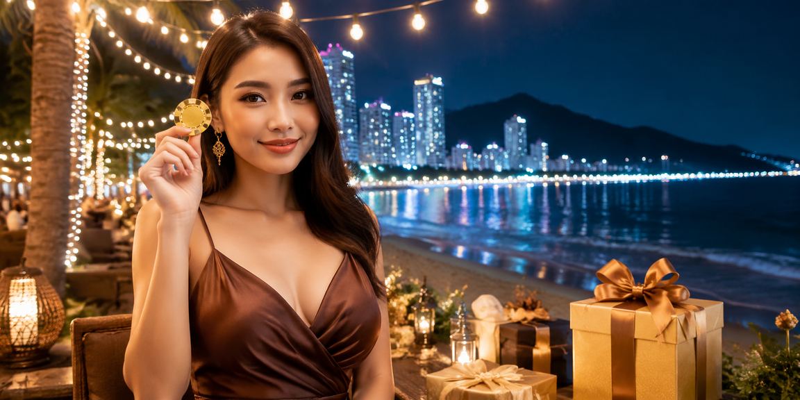 Người dùng tại Nha Trang nạp tiền vào tài khoản rmx3834 qua điện thoại bên tách cà phê buổi sáng nhìn ra biển